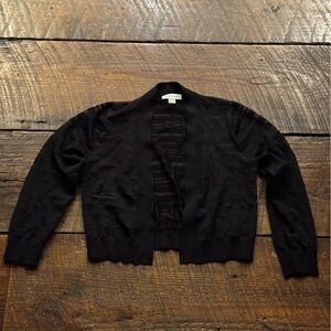 Calvin Klein Bolero/Cropped Cardigan Sweater Size Small